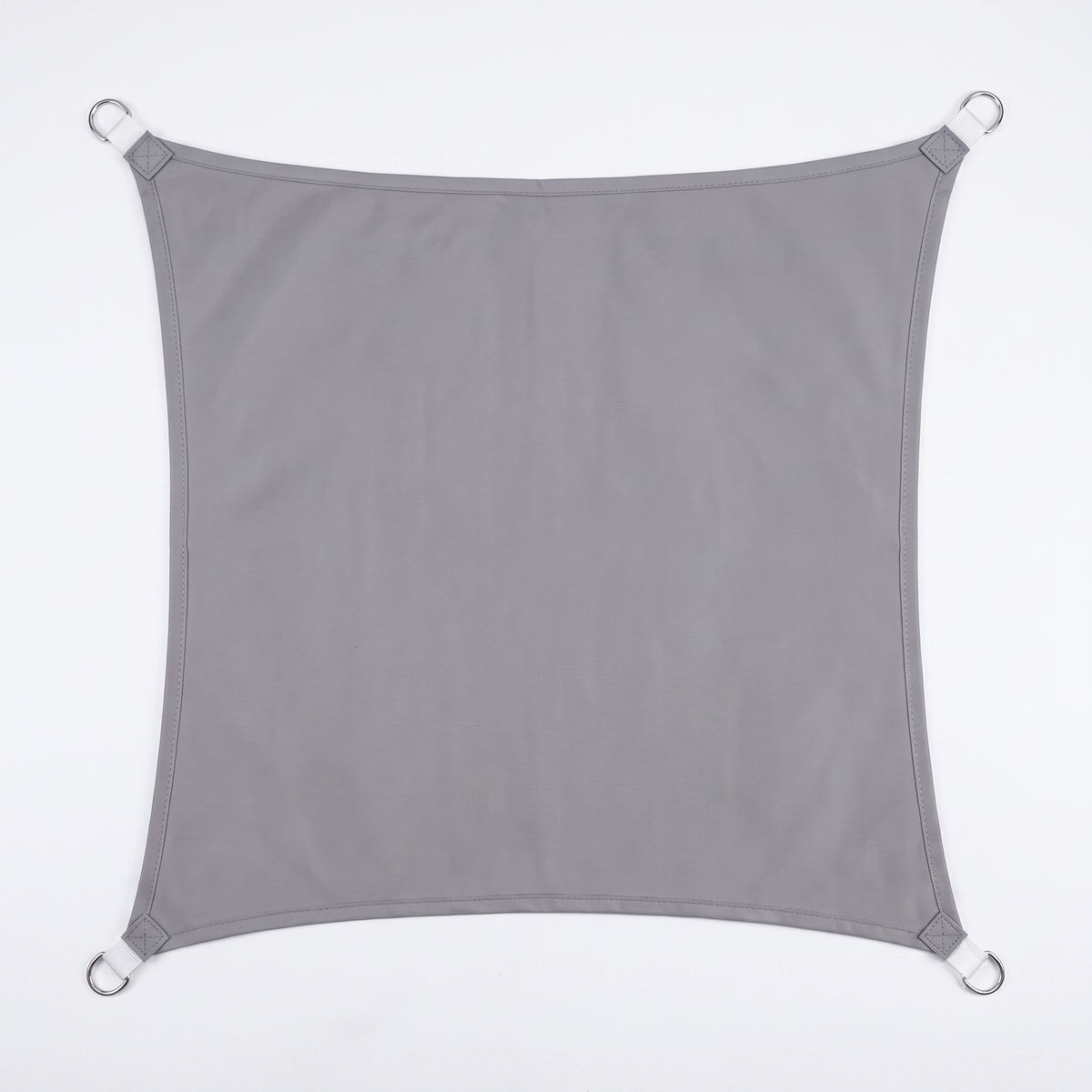 Voile d'ombrage rectangulaire gris